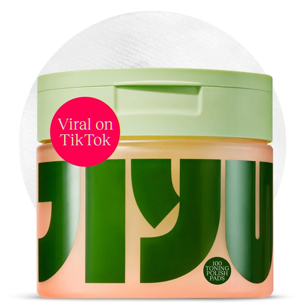 Jiyu Radiance Polish Pads β 100 Count Korean Exfoliating & Hydrating Toner Pads